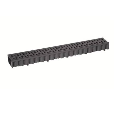 Aco - SELF Hexaline L=1000mm W=129mm H=79mm Kompozit Plastik Izgaralı - 319310 - 1