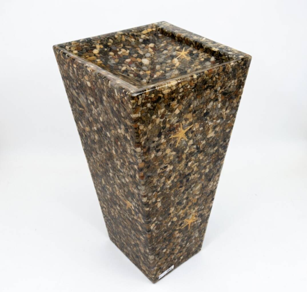 Bien - Çakıltaşlı Epoksi Monoblok Lavabo+Ayna+Duş Teknesi OUTLET - TLYNN-802393-TESHIR - 4