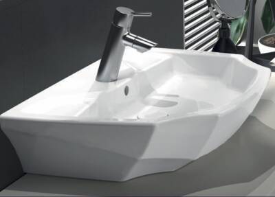 Bien - Fracture Tezgah Üstü Uyumlu Lavabo 60 cm - 16LG06001L210200 - 3