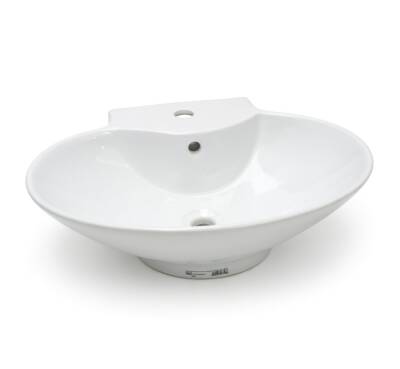 Bien - Harmony Tezgah Üstü Lavabo, Batarya Banklı, Taşma Delikli - TLYNN-802392 - 2