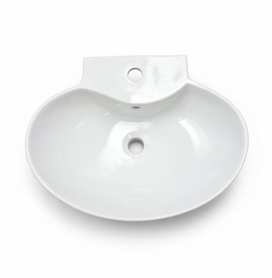 Bien - Harmony Tezgah Üstü Lavabo, Batarya Banklı, Taşma Delikli - TLYNN-802392 - 5