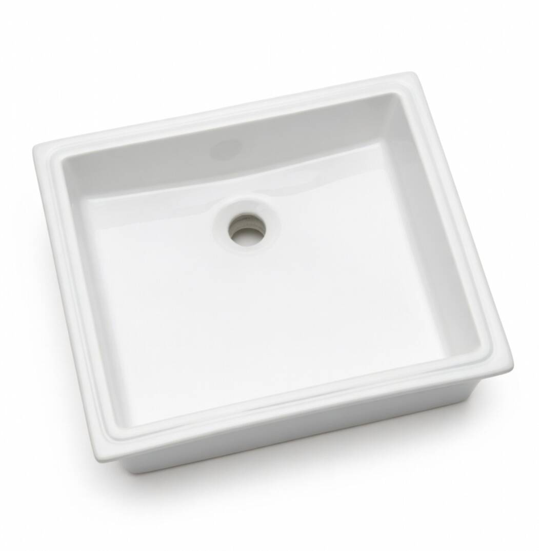 Bien - İnfinitium Tezgah Altı Lavabo 40 cm Beyaz - 90LA040 - 1