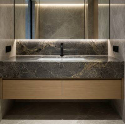 Bien - İnfinitium Tezgah Altı Lavabo 40 cm Beyaz - 90LA040 - 5