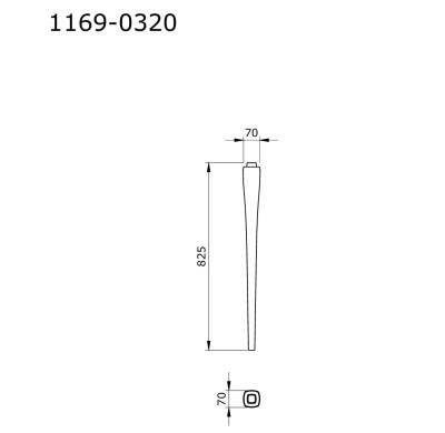 Bocchi - Classico Lavita Konsol Ayak Mat Beyaz - 1169-002-0320 - 2