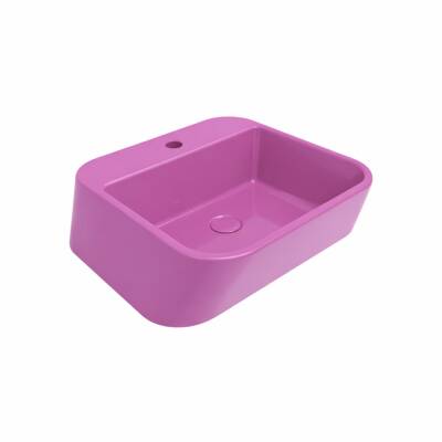 Bocchi - Elba Tezgahüstü Çanak Lavabo Menekşe Moru OUTLET - 1074-023-0126-TESHIR - 1