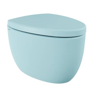BOCCHI - Etna Asma Klozet Mat Buz Mavi Kapak Dahil - OUTLET - 1116-029-0128TK-TESHIR