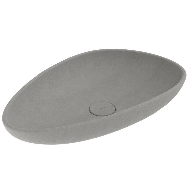 BOCCHI - Etna Çanak Lavabo 58 cm Mat Beton - OUTLET - 1114-069-0125-TESHIR - 1