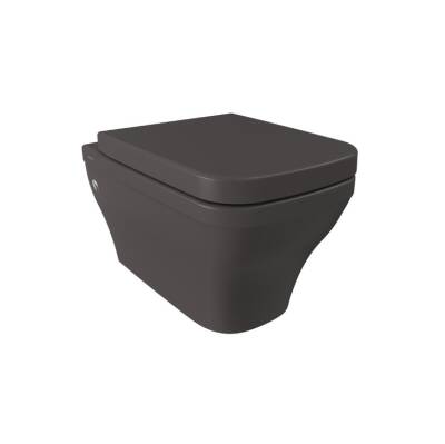 Bocchi - Firenze Rimless Asma Klozet Mat Antrasit - 1304-020-0128 - 1