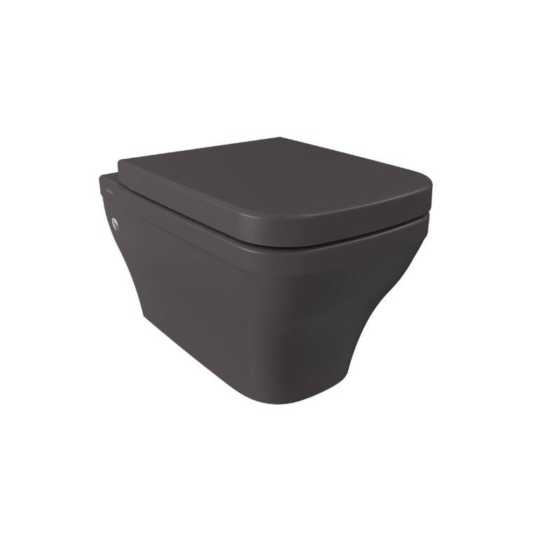Bocchi - Firenze Rimless Asma Klozet Mat Antrasit - 1304-020-0128 - 1