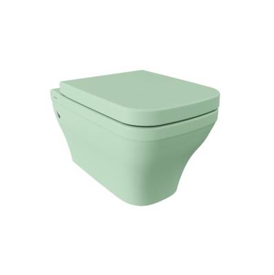 Bocchi - Firenze Rimless Asma Klozet Mat Mint Yeşili - 1304-033-0128 - 1