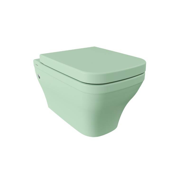 Bocchi - Firenze Rimless Asma Klozet Mat Mint Yeşili - 1304-033-0128 - 1