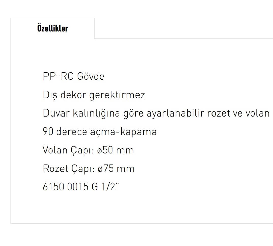 Bocchi Lara Ankastre Stop Valf 3/4 Altın - 6150-0020-EG - 2
