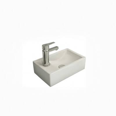 Bocchi Milano Dar Sol Lavabo 37 cm Beyaz - 1418-001-0126 - 2