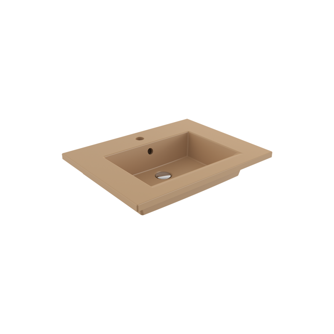 Bocchi Milano Etajerli Lavabo Mat Kaşmir - 1161-011-0126 - 1