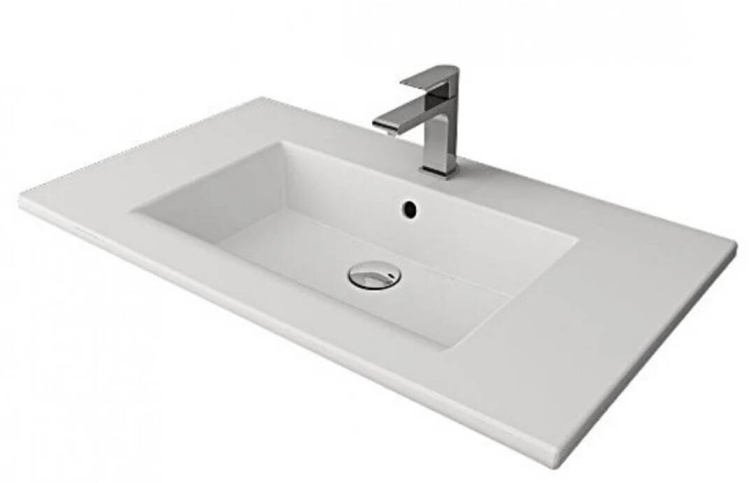 Bocchi Milano Lavabo Parlak Beyaz - 1328-001-0126 - 1