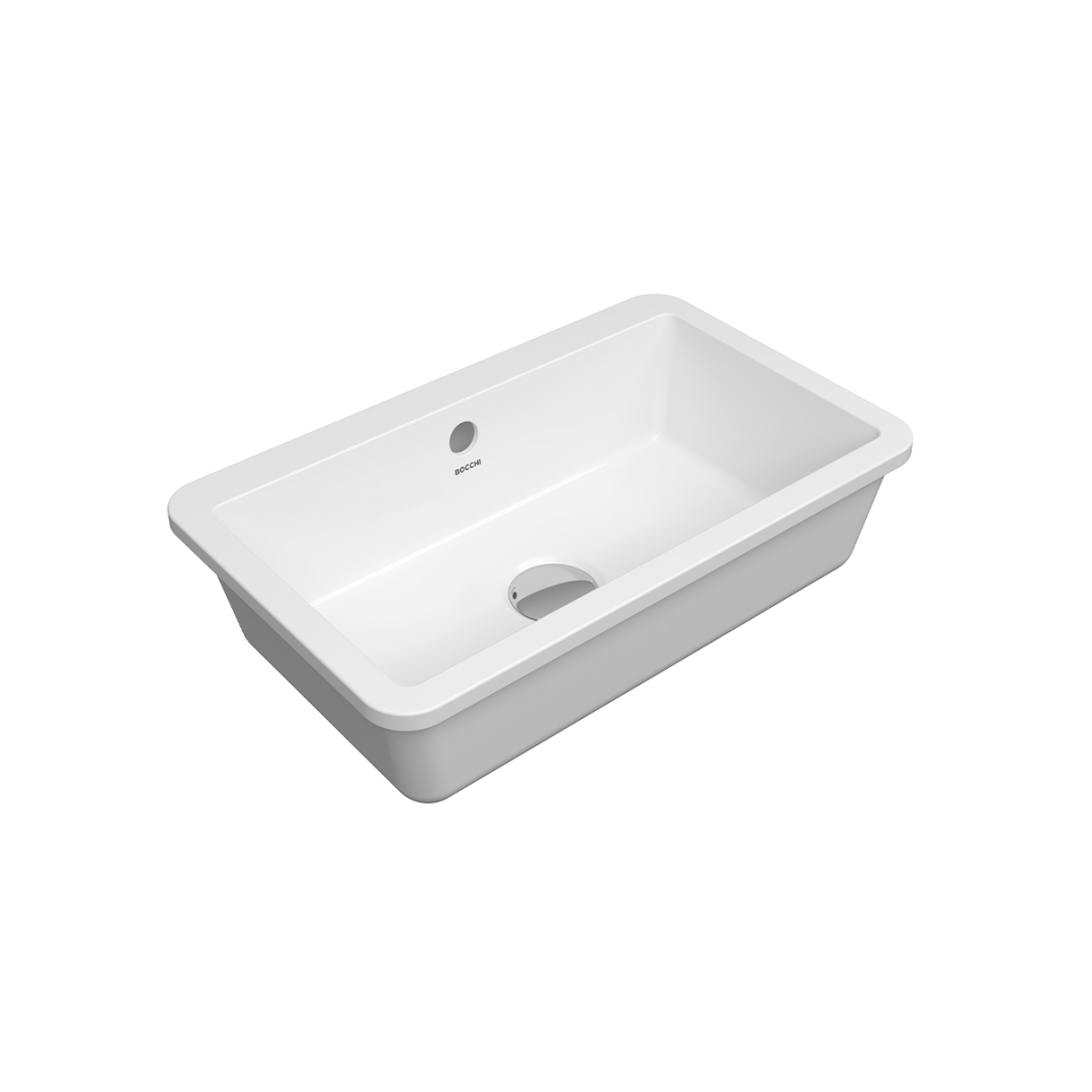 Bocchi Milano Tezgah Altı Lavabo 44 cm Beyaz - 1688-001-0125 - 1
