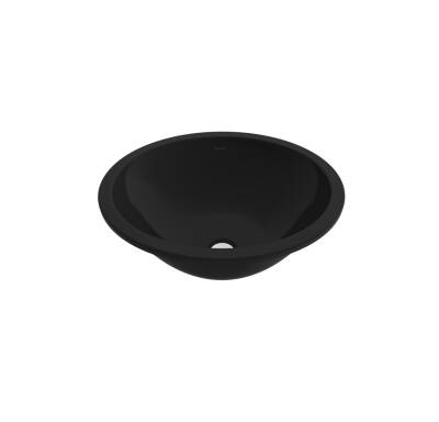 Bocchi - Parma Tezgah Altı Hilton Lavabo Mat Siyah - 1384-004-0125 - 1