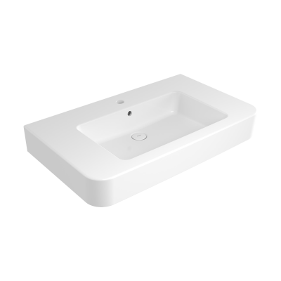 Bocchi Parma Tezgah Üstü Lavabo Beyaz - 1124-001-0126 - 2