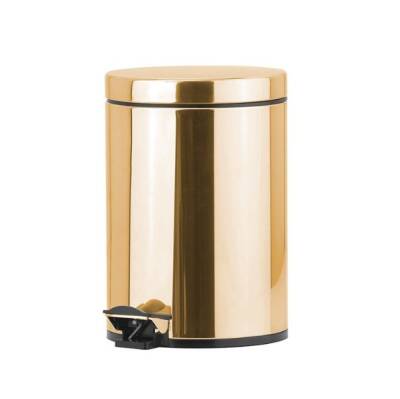 BOCCHI - Pedallı Çöp Kovası 3 Lt Altın - OUTLET - 3054-0001-EG-TESHIR