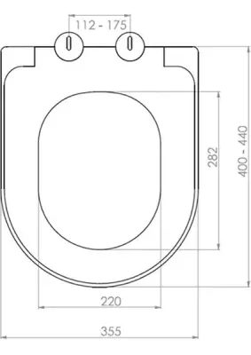 Bocchi Pure S Klozet Kapağı Yeni Mat Antrasit - A0301-020-TESHIR - 2