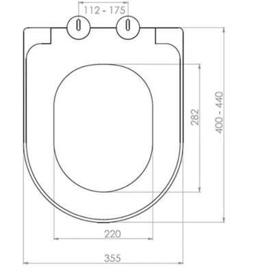 Bocchi Pure S Klozet Kapağı Yeni Mat Antrasit - A0301-020-TESHIR - 4