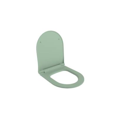Bocchi - Pure Slim Yavaş Kapanır Duroplast Klozet Kapağı Mat Mint Yeşili - A0339-033