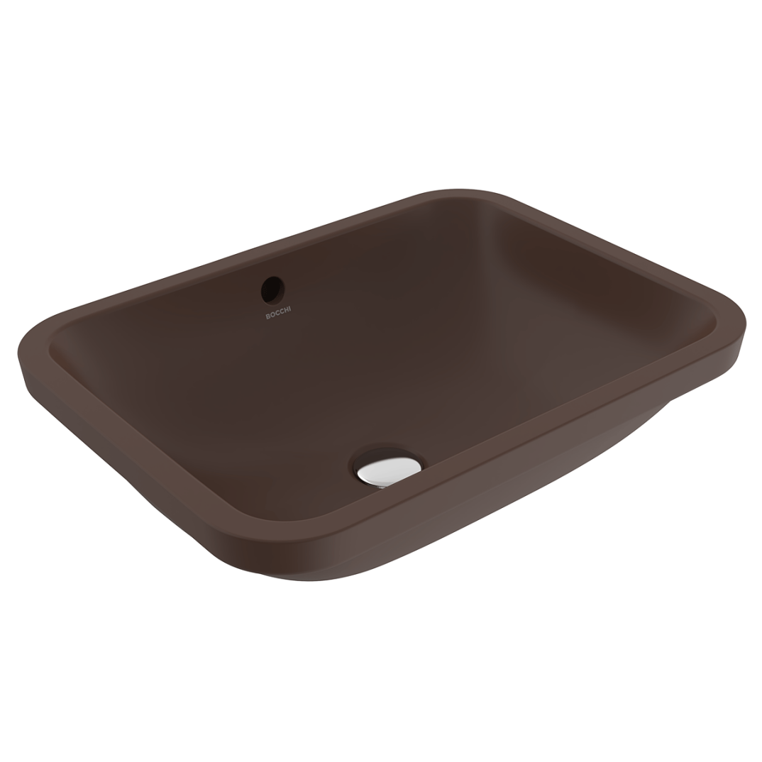Bocchi Scala Arch Tezgah Altı Lavabo Mat Kahve 55 cm - 1006-025-0125 - 2