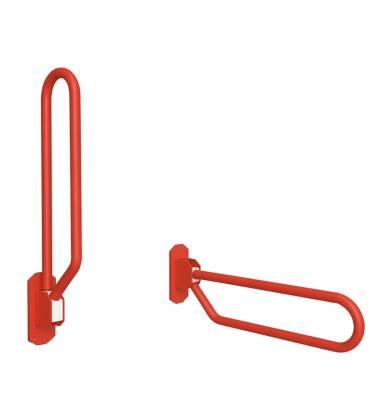 BOCCHI - Soft-Touch Antibakteriyel Katlanabilir Tutunma Barı 57 cm Kırmızı - OUTLET - TBST-019-1210-TESHIR