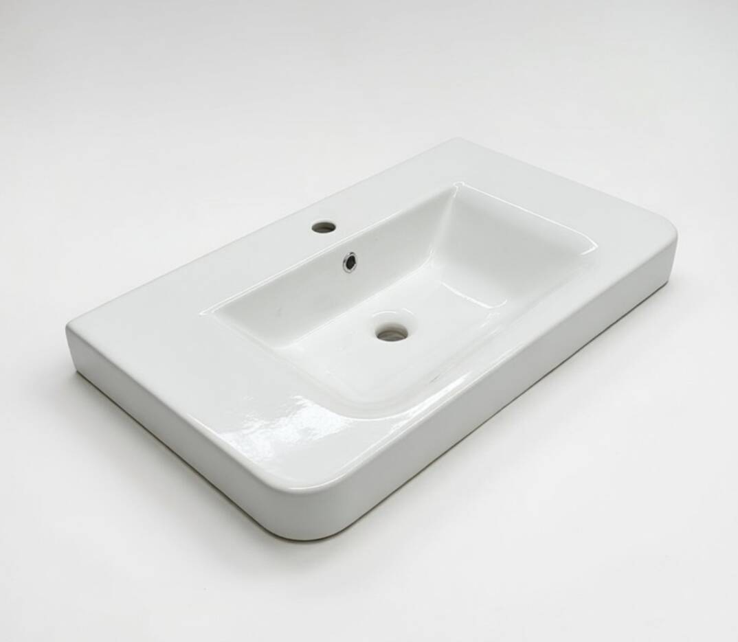 Bocchi Sonia Sx3 Lavabo 80 cm Beyaz - 1109-001-0826 - 2