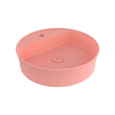 Bocchi Sottile Slim Line Tezgah Üstü Lavabo 45 cm Mat Somon - 1599-032-0126 - 1