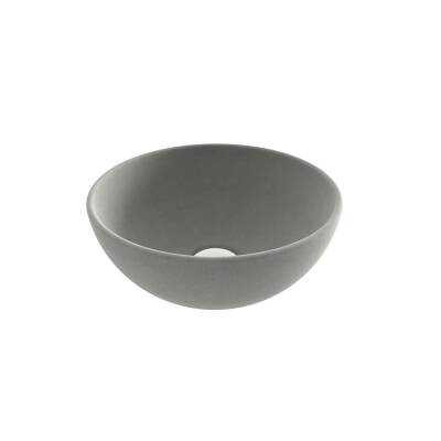 Bocchi Sottile Slim Line Tezgah Üstü Lavabo Mat Beton - 1471-069-0125 - 3