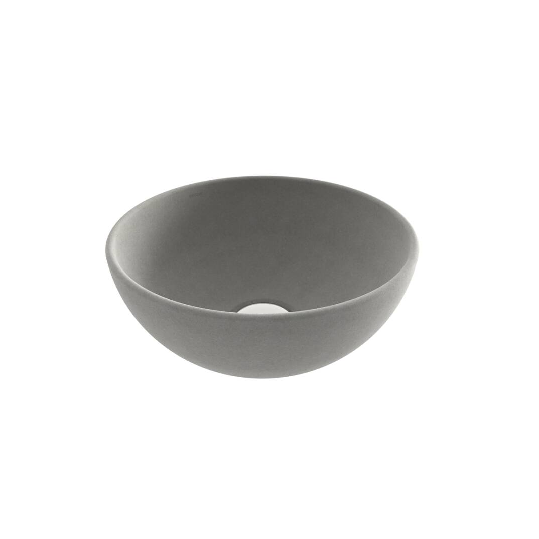 Bocchi Sottile Slim Line Tezgah Üstü Lavabo Mat Beton - 1471-069-0125 - 3