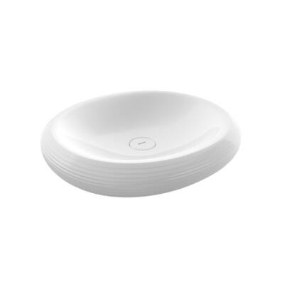 BOCCHI - Strata Lavabo 49 cm Parlak Beyaz - OUTLET - 1414-001-0125-TESHIR