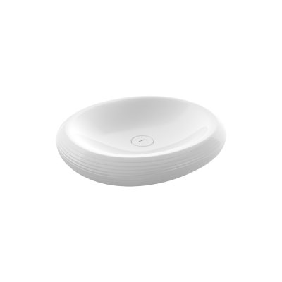 Bocchi Strata Tezgah Üstü Lavabo 49 cm Beyaz - 1414-001-0125 - 1