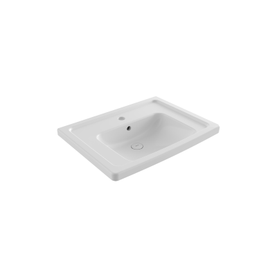 Bocchi Taormina Pro Etajerli Lavabo Beyaz 66 cm - 1007-001-0126 - 1