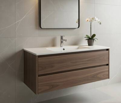 Bocchi - Tezgah Üstü Lavabo 41*100 Parlak Beyaz - 1329-001-0126 - 3