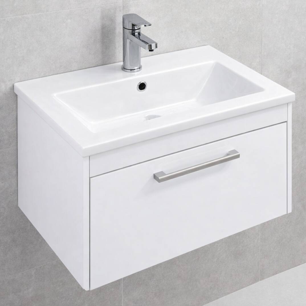 Bocchi - Tezgah Üstü Lavabo 41*60 cm Parlak Beyaz - 1325-001-0126 - 4