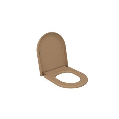 Bocchi - Tondo Yavaş Kapanır Duroplast Klozet Kapağı Mat Kaşmir - A0302-011