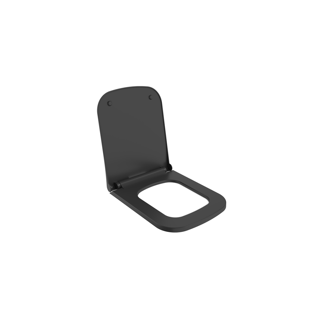 Bocchi Tutti Slim Soft Duroplast Klozet Kapağı Mat Siyah - A0334-004-TESHIR - 1