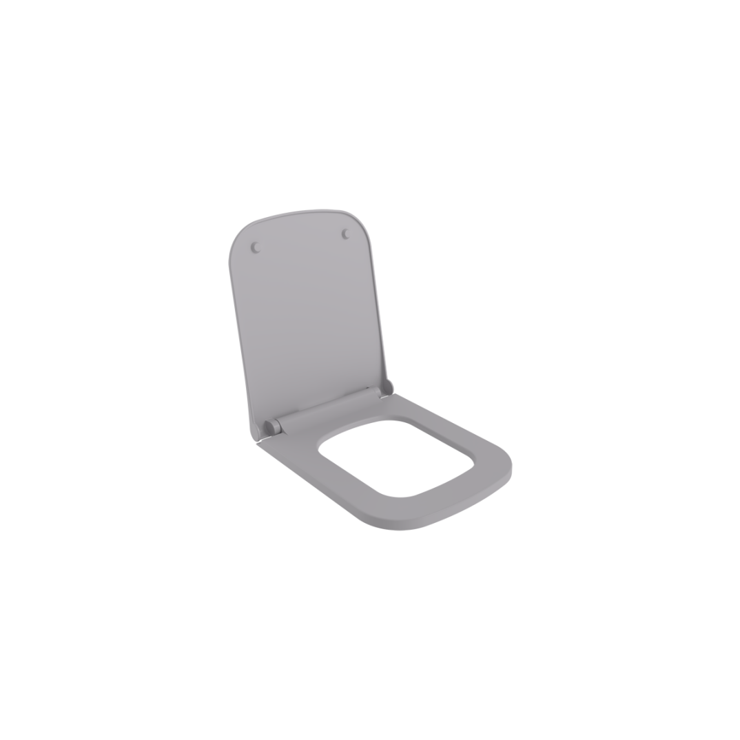 Bocchi Tutti Slim Soft Klozet Kapağı Mat Gri - A0334-006-TESHIR - 1
