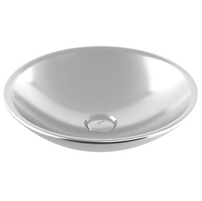 BOCCHI - Venezia / Lucca Çanak Lavabo 40 cm Gümüş - OUTLET - 1120-401-0125-TESHIR
