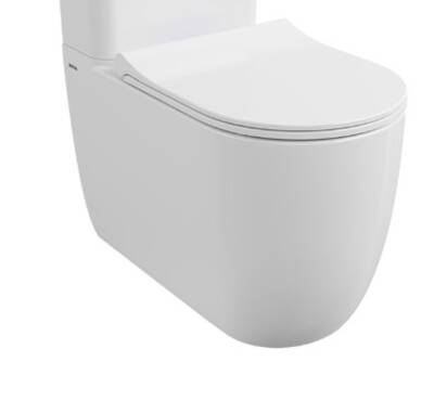 Bocchi - Venezia Rimless Duvara Dayalı Klozet Alt Gövde Parlak Beyaz - 1529-001-0128
