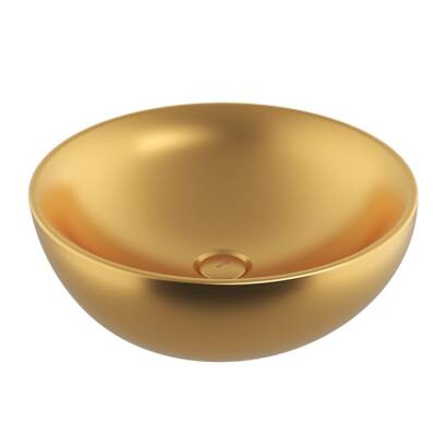 BOCCHI - Venezia (Roma) Çanak Lavabo Mat Altın - OUTLET - 1119-403-0125-TESHIR