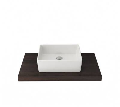 Bocchi Vessel Milano Çanak Lavabo 40x50 cm Beyaz - 1215-001-0125 - 1