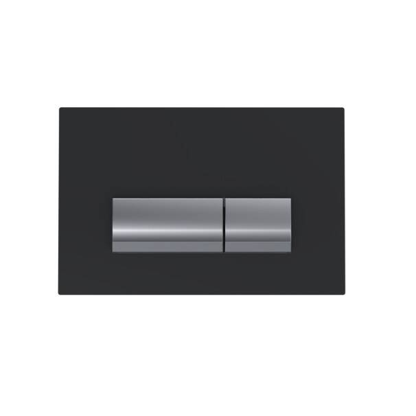 BOCCHI - Vivente Cam-Metal Yatay Kumanda Paneli Antrasit Cam - OUTLET - 8200-0155-TESHIR - 1