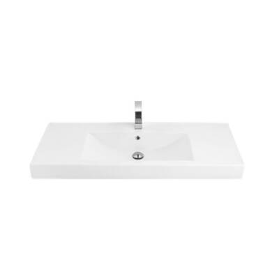 Creavit - Set Üstü Beyaz Lavabo 50*120 cm OUTLET - NT120.00000-TESHIR - 2