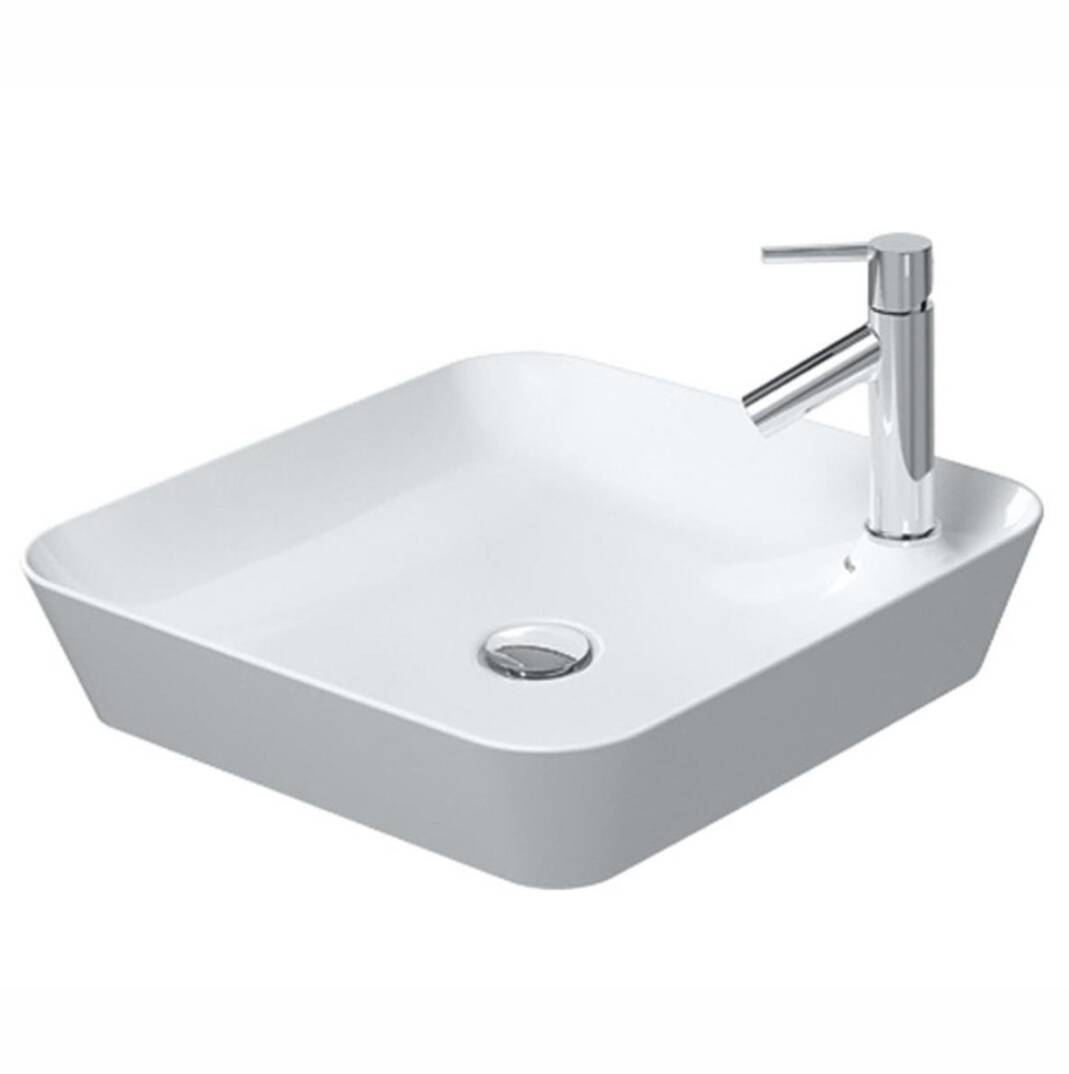 Duravit - Cape Cod Batarya Banklı Çanak Lavabo beyaz 46 cm OUTLET - 2340460000-TESHIR - 1