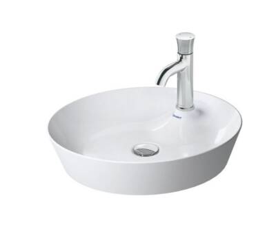 Duravit - Cape Cod Çanak Lavabo Batarya Banklı 48 cm Beyaz OUTLET - 2328480000-TESHIR - 1
