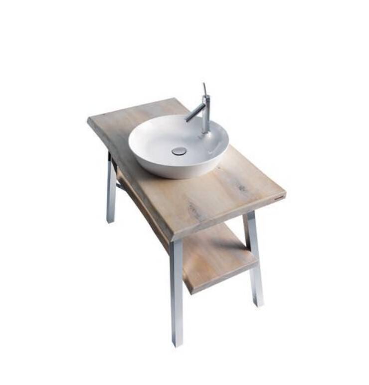 Duravit - Cape Cod Çanak Lavabo Batarya Banklı 48 cm Beyaz OUTLET - 2328480000-TESHIR - 2