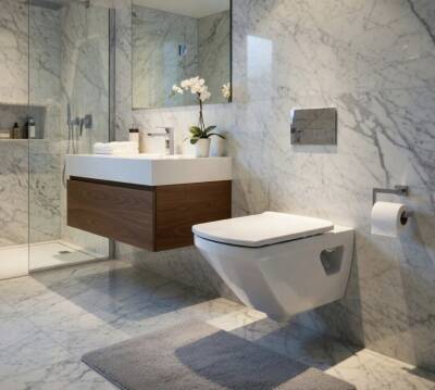 Duravit - Caro Asma Klozet Kapak Dahil OUTLET - 01983900A1-TESHIR - 2